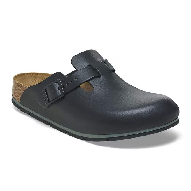 Scarpe in pelle naturale nera Birkenstock da pulire e mantenere
