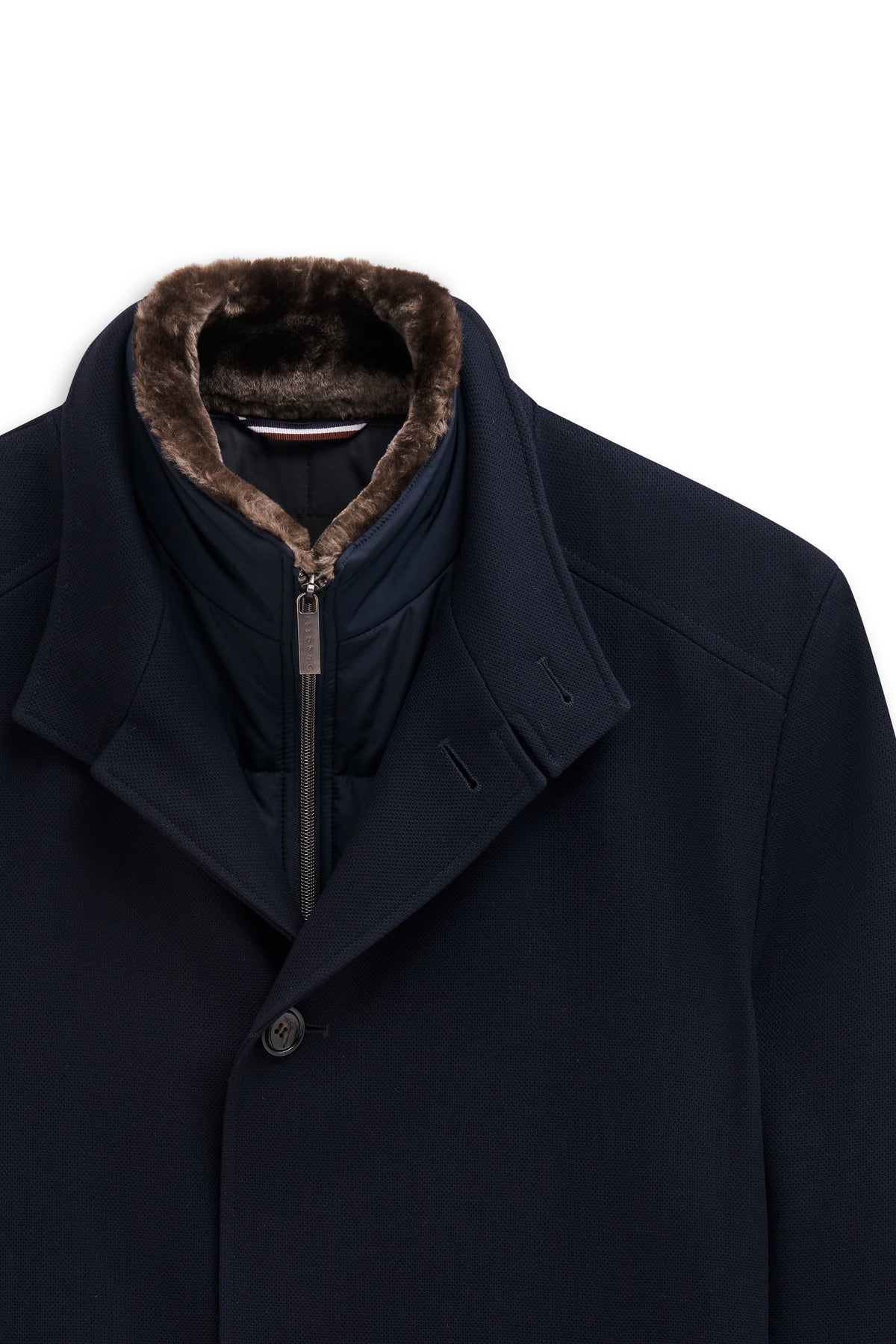 Cappotto Blu BUGATTI 84220 390 Uomo 