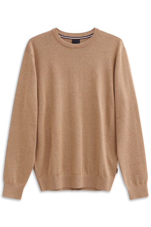 Maglia giro collo Beige BUGATTI 85520D7400 40 Uomo 