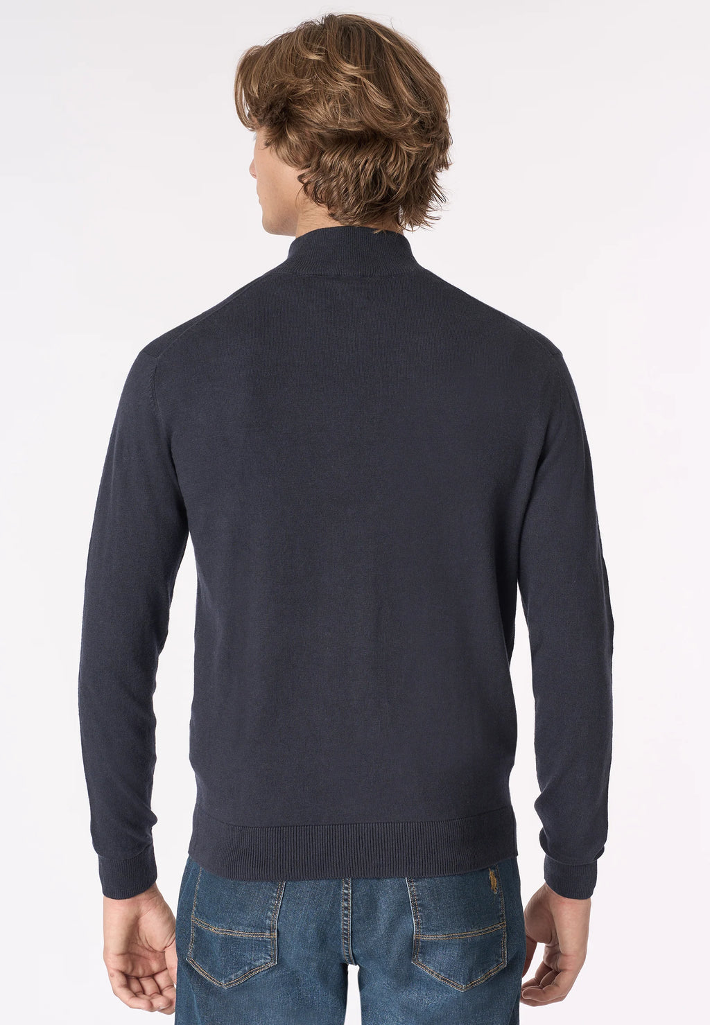 Maglia quarter zip Blu U.S. POLO ASSN. US42173004 179 Uomo 