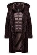 Cappotto Berry chocolate BOMBOOGIE CW7658SFC6 481 Donna 