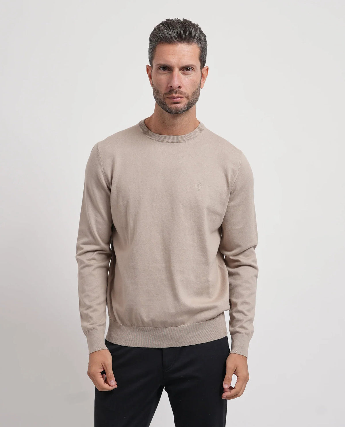 Maglia Beige BUGATTI 7400 25520F 040 Uomo 