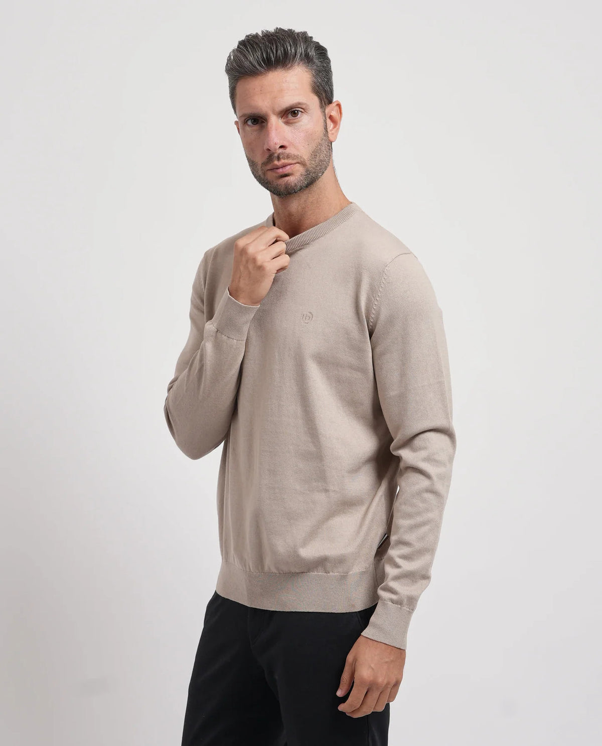 Maglia Beige BUGATTI 7400 25520F 040 Uomo 