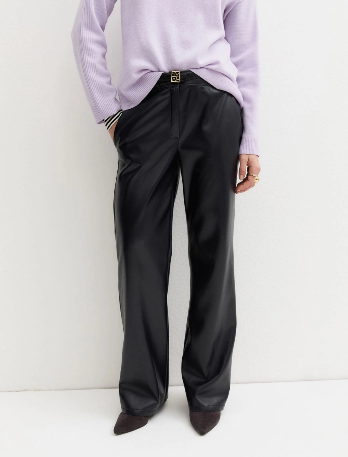 Pantalone Nero EMME MARELLA EMMARGENTO 004 Donna 