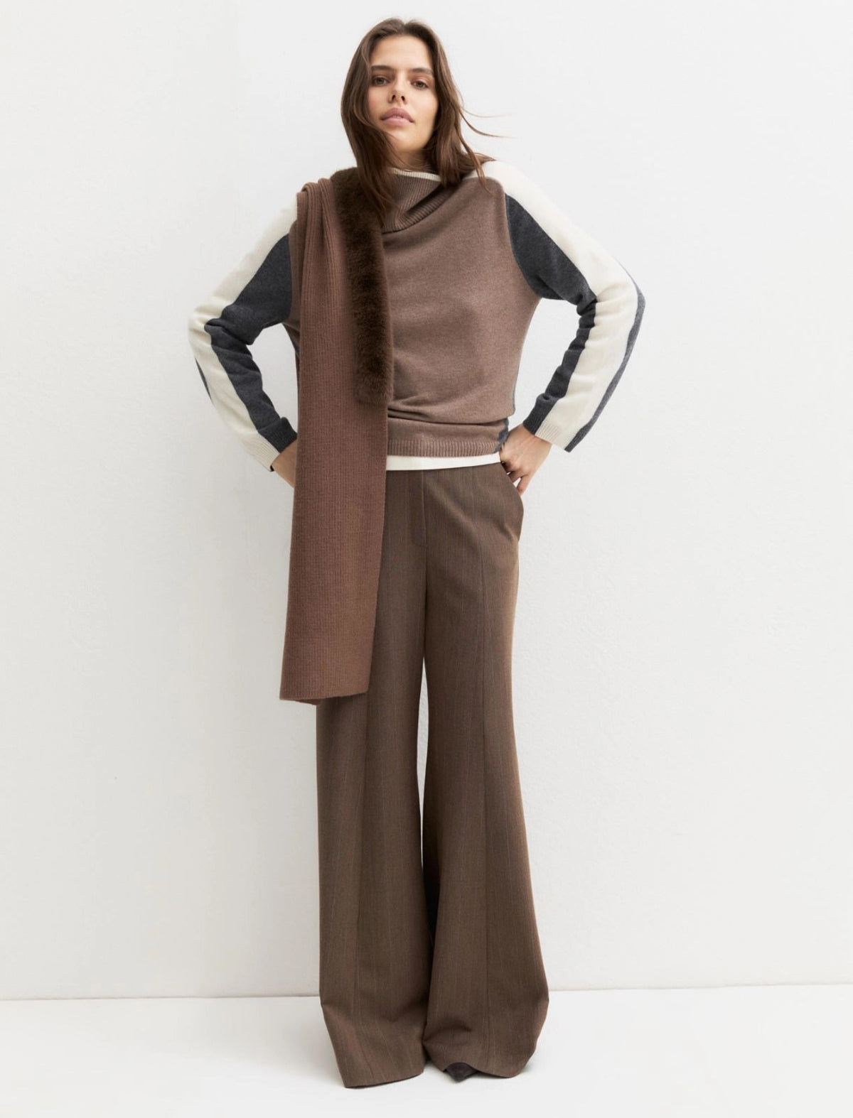 Maglia collo alto Bicolore EMME MARELLA EMMBABA 006 Donna 