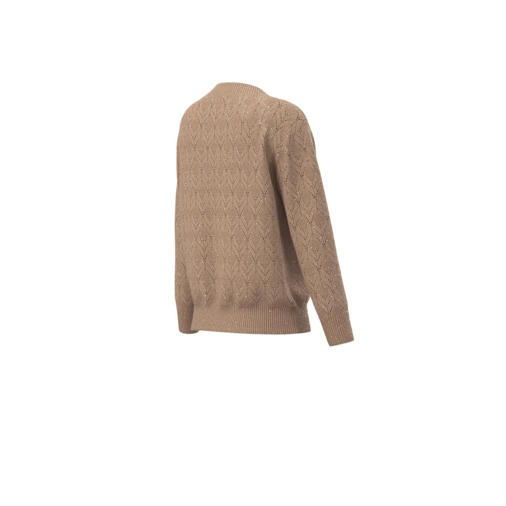 Maglia Beige EMME MARELLA EMMVICINI 001 Donna 