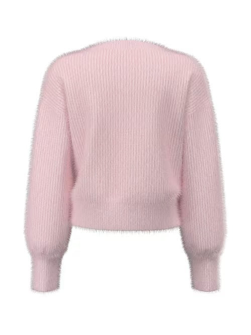 Cardigan Rosa GUESS W6BR26/Z1408 A60W Donna 