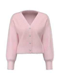 Cardigan Rosa GUESS W6BR26/Z1408 A60W Donna 