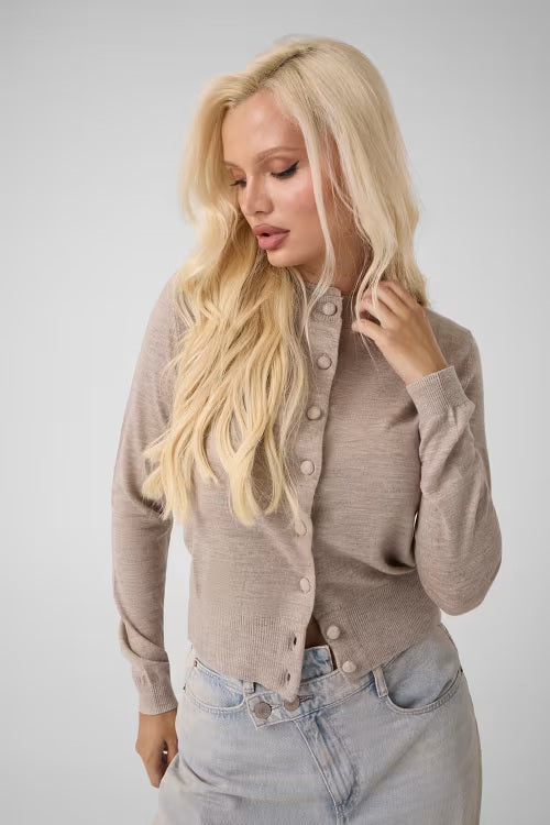 Cardigan Fango GUESS W6BR32Z1425 H154 Donna 
