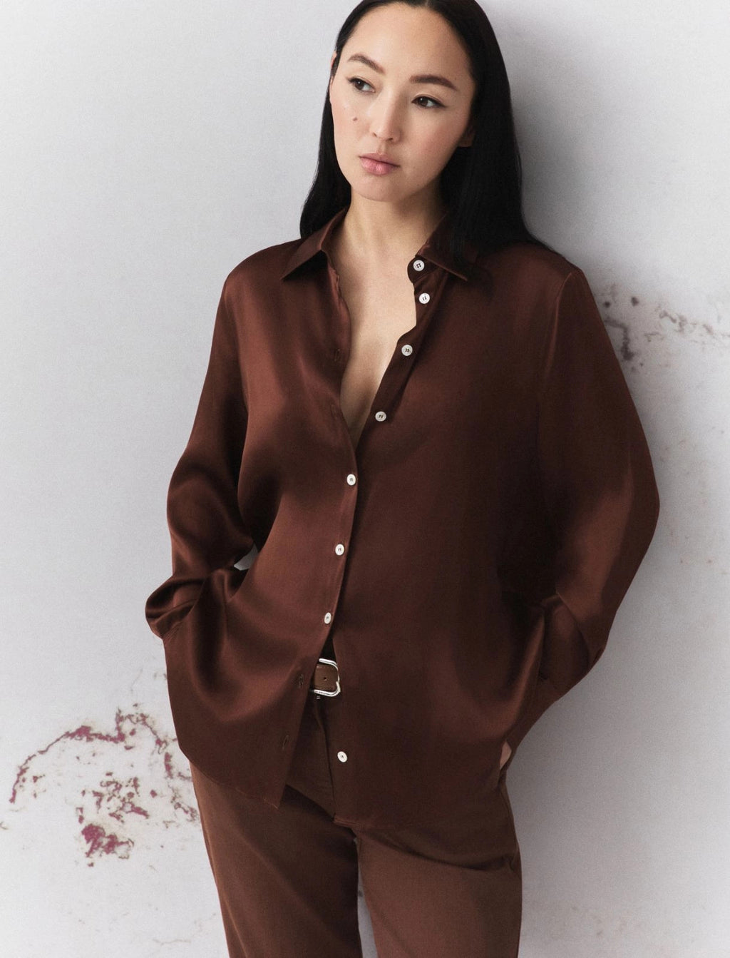 Camicia Vinaccio MARELLA MONOCHROME MLLALFIO 002 Donna 