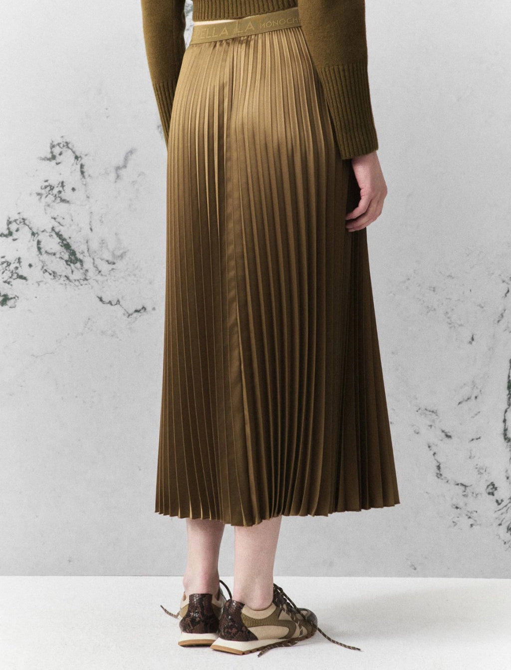 Gonna Verde MARELLA MONOCHROME MLLESODO 004 Donna 