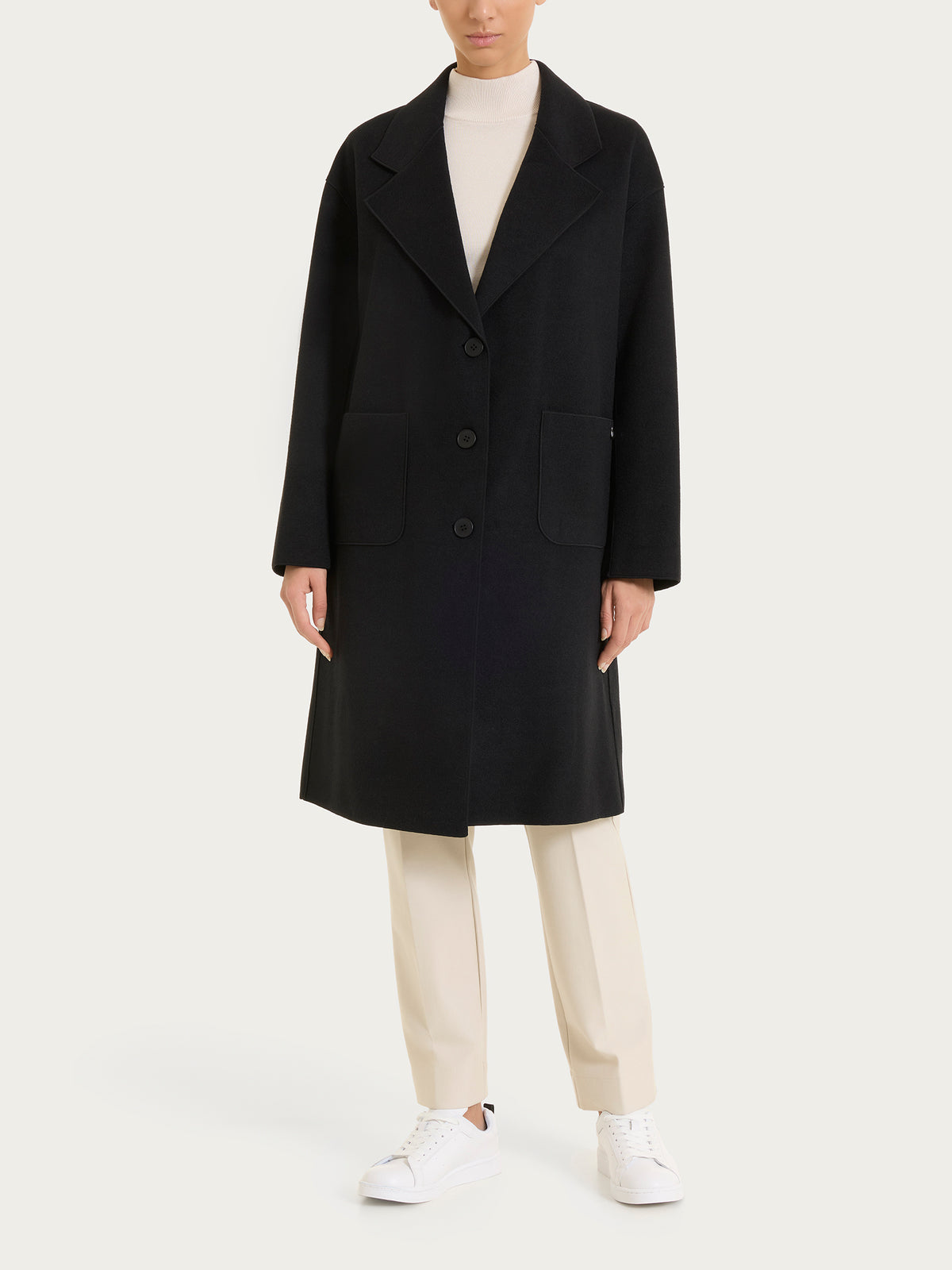 Cappotto Nero RAGNO DQ61KW 020 Donna 
