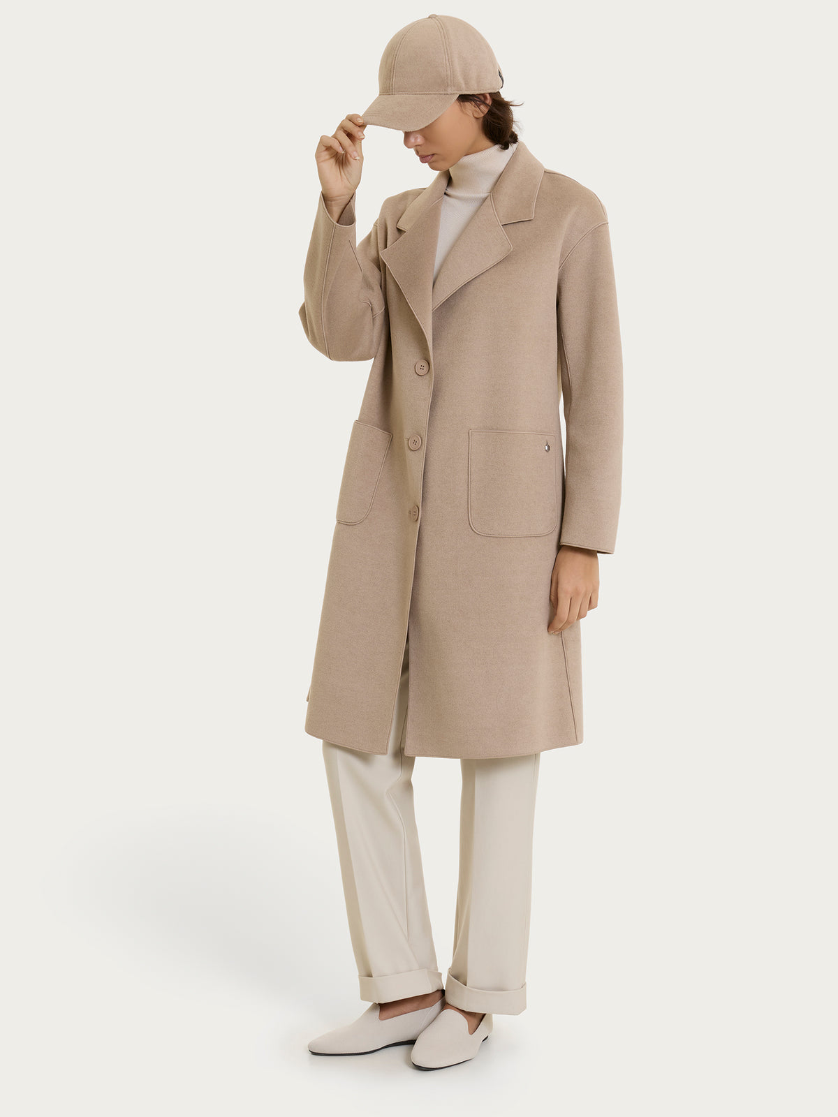 Cappotto Cammello RAGNO DQ61KW 100M Donna 