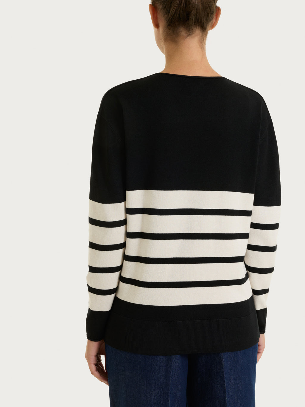 Maglia Nero/beige RAGNO DT82TK E14F Donna 