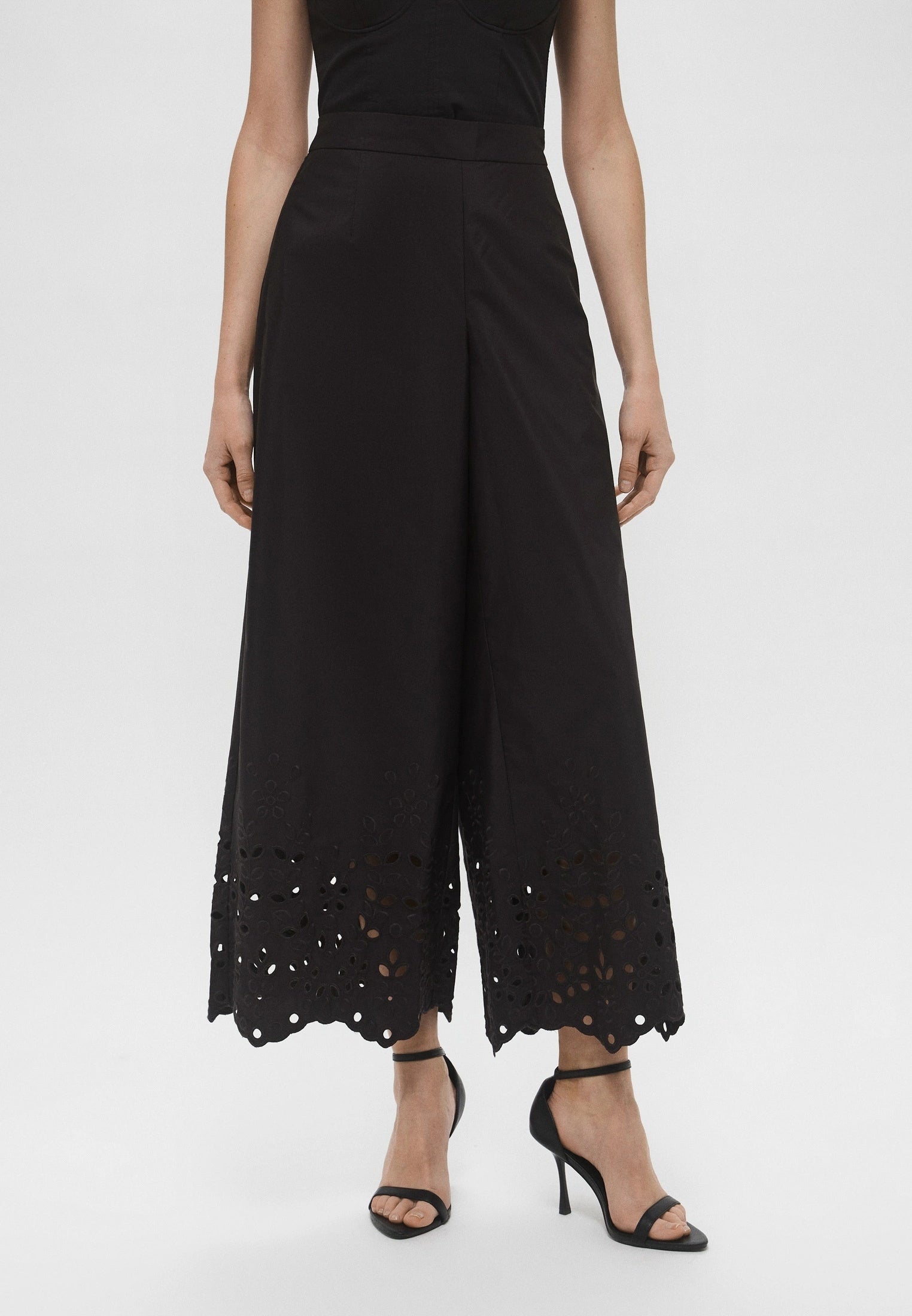 Pantalone Nero PENNY BLACK ATTORE 002 Donna 