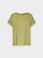 Blusa Verde ELENA MIRO 2163Z 0A5 Donna 