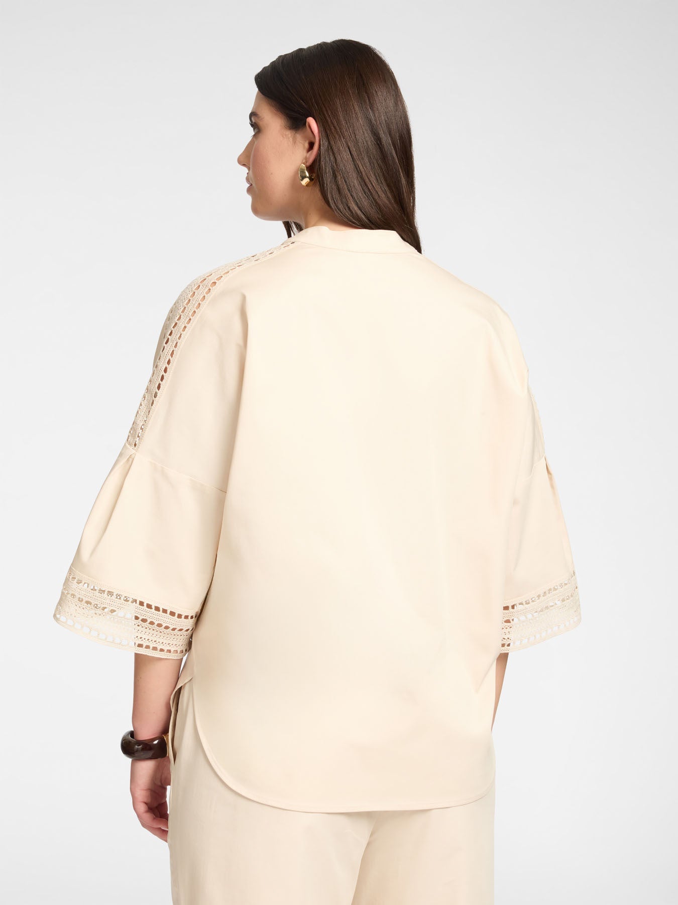 Blusa Rosa ELENA MIRO 2164Z 002 Donna 