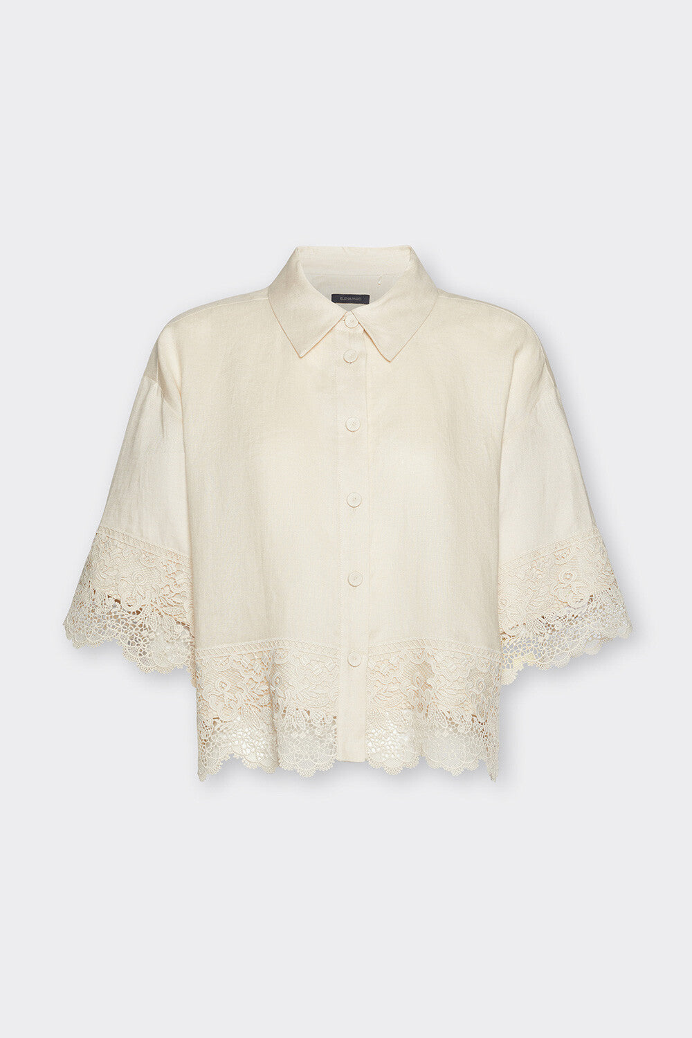 Camicia Rosa ELENA MIRO 5188P 002 Donna 