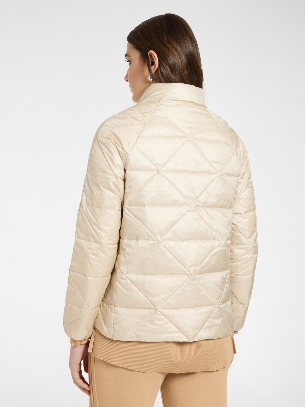 Giubbino Beige ELENA MIRO F807P 002 Donna 