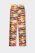 Pantalone Multicolor ELENA MIRO P020P 001 Donna 