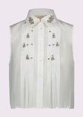 Top Bianco GAUDì 45041 2101 Donna 