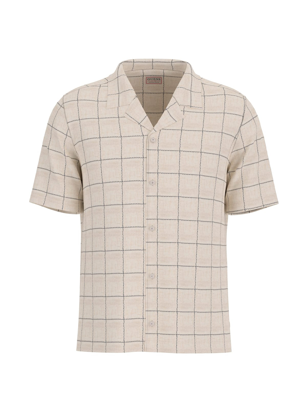 Camicia Beige/nero GUESS M6GH46/W1754 F1PV Uomo 