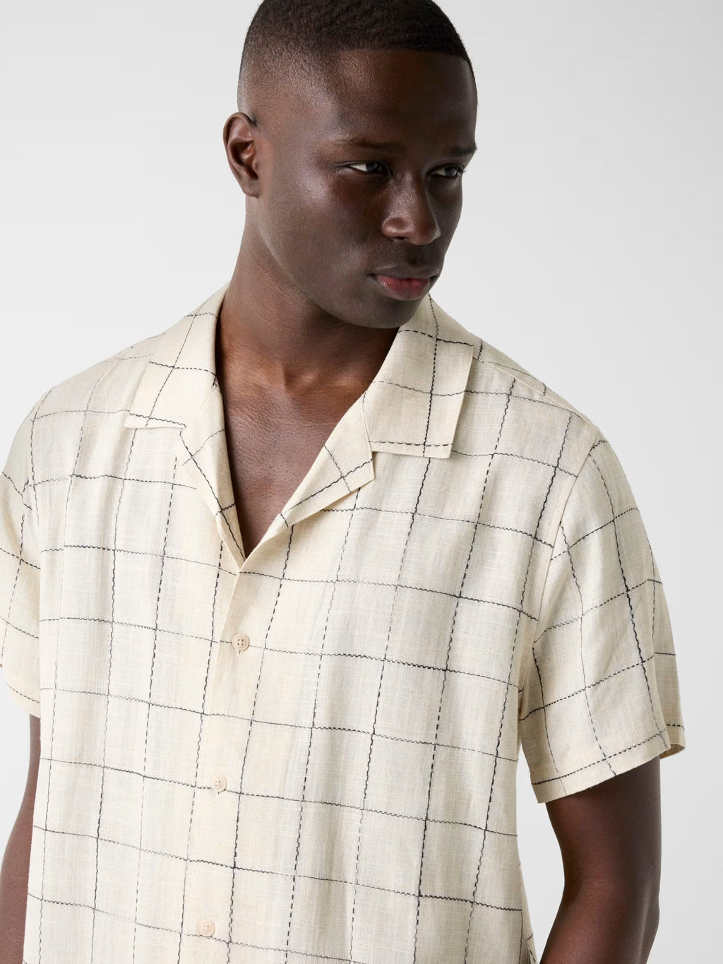 Camicia Beige/nero GUESS M6GH46/W1754 F1PV Uomo 