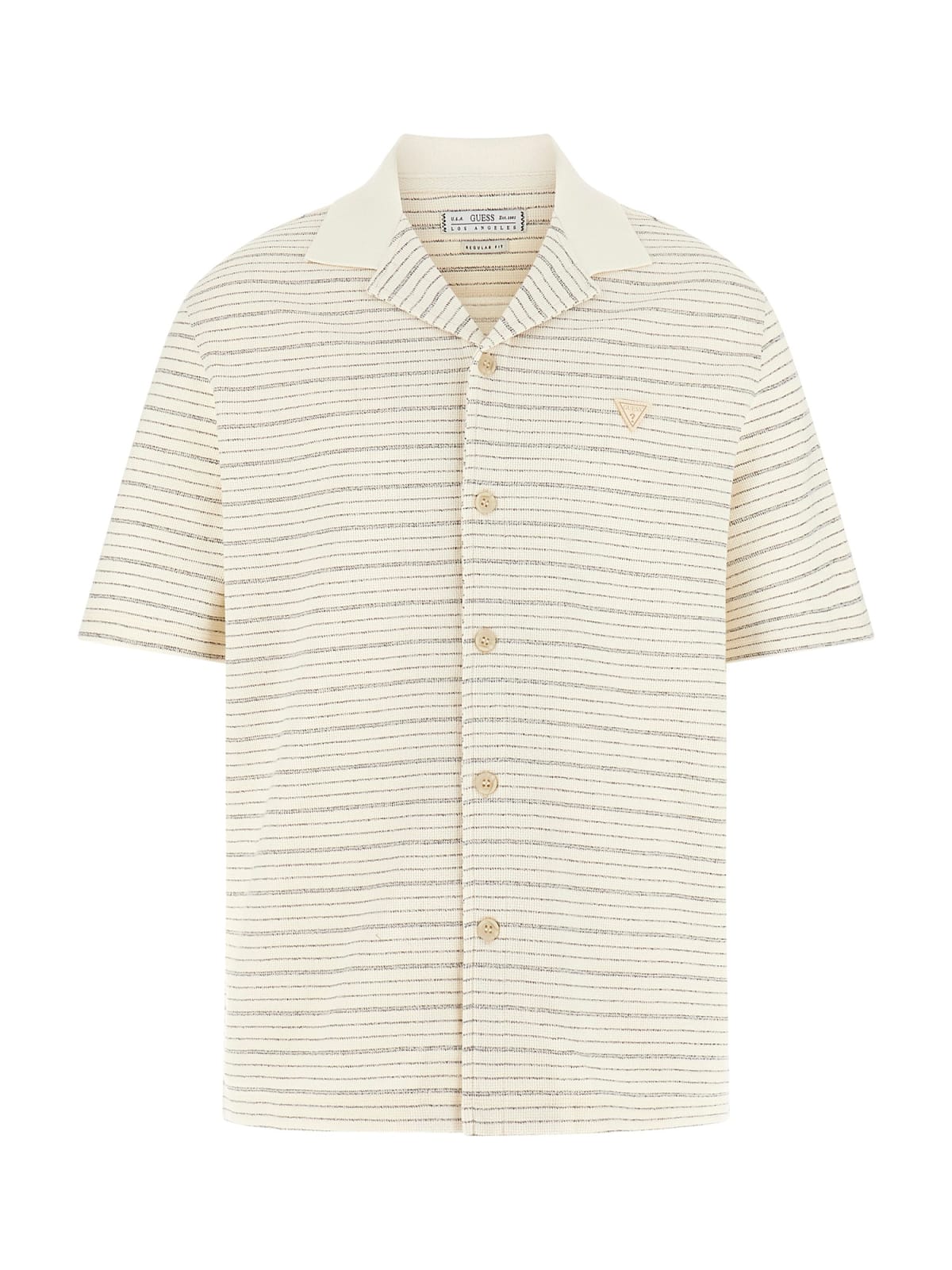 Camicia Avorio GUESS M6GP12/K3105 SM21 Uomo 