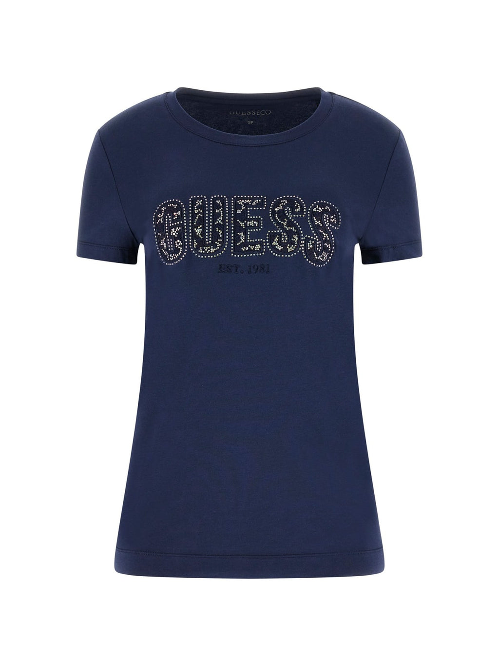 T-shirt Blu GUESS W5GI04/J1314 G7P1 Donna 