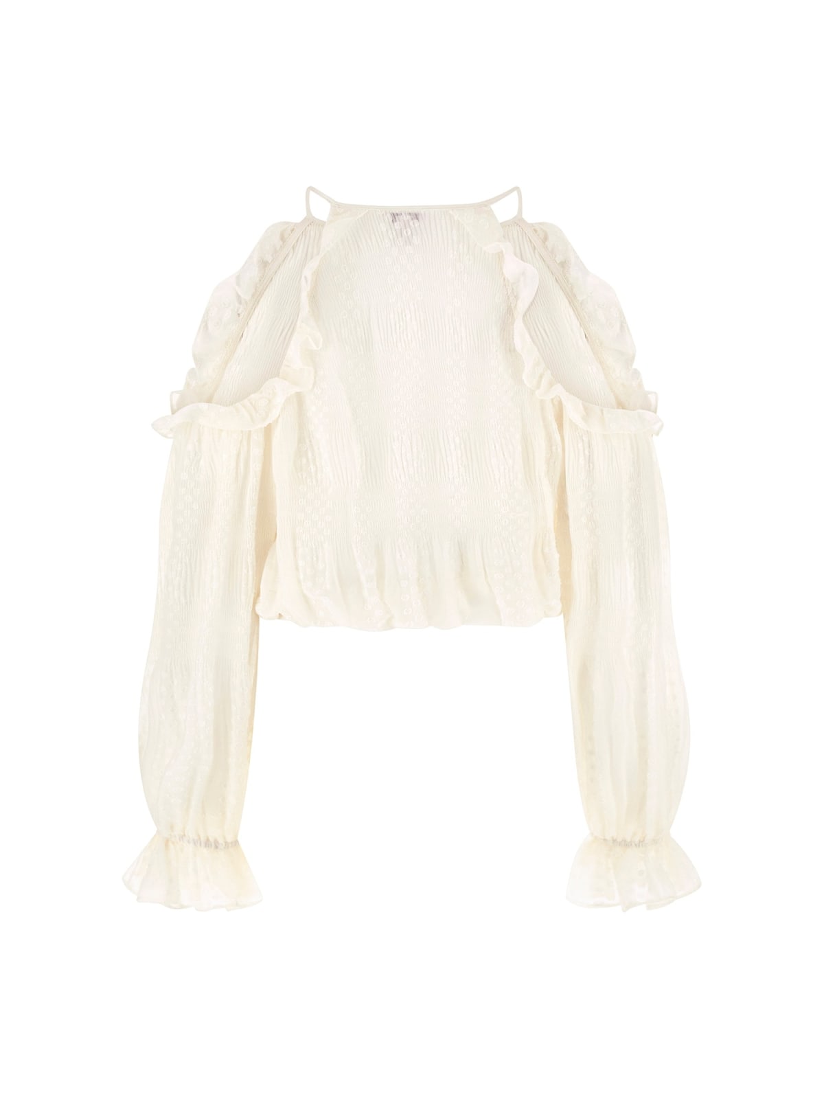 Top Bianco GUESS W6GH6I_W2041 G106 Donna 