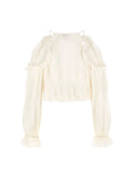 Top Bianco GUESS W6GH6I_W2041 G106 Donna 