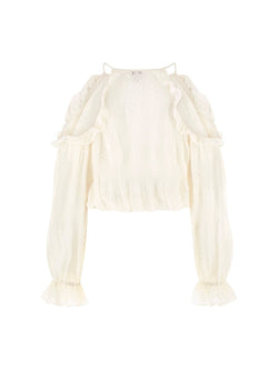 Top Bianco GUESS W6GH6I_W2041 G106 Donna 