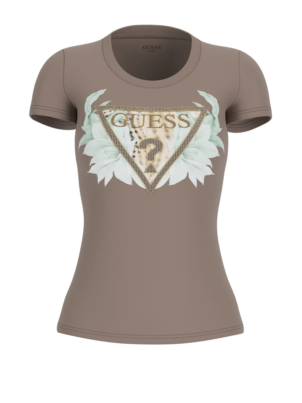 T-shirt Testa di moro GUESS W6GI12_K3027_ G1EC Donna 
