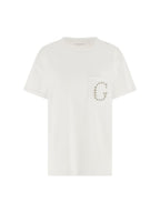 T-shirt Bianco GUESS W6GI17_K3037_ G011 Donna 