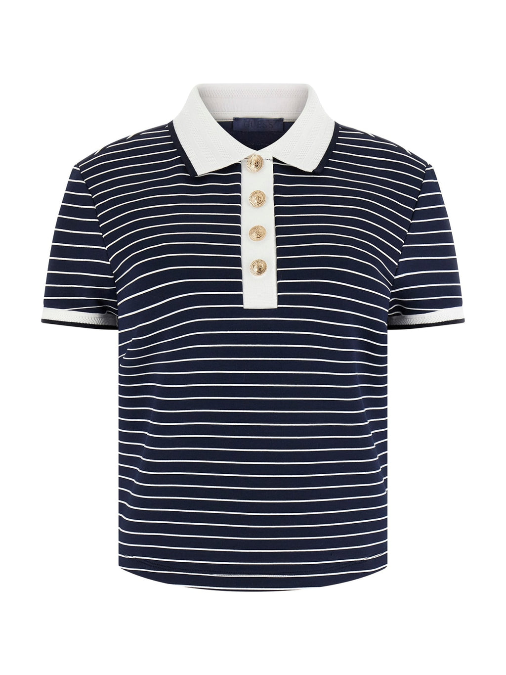 Polo Blu/bianco GUESS W6GP17_K2946_ SB09 Donna 