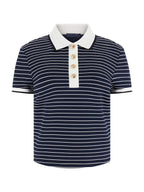 Polo Blu/bianco GUESS W6GP17_K2946_ SB09 Donna 
