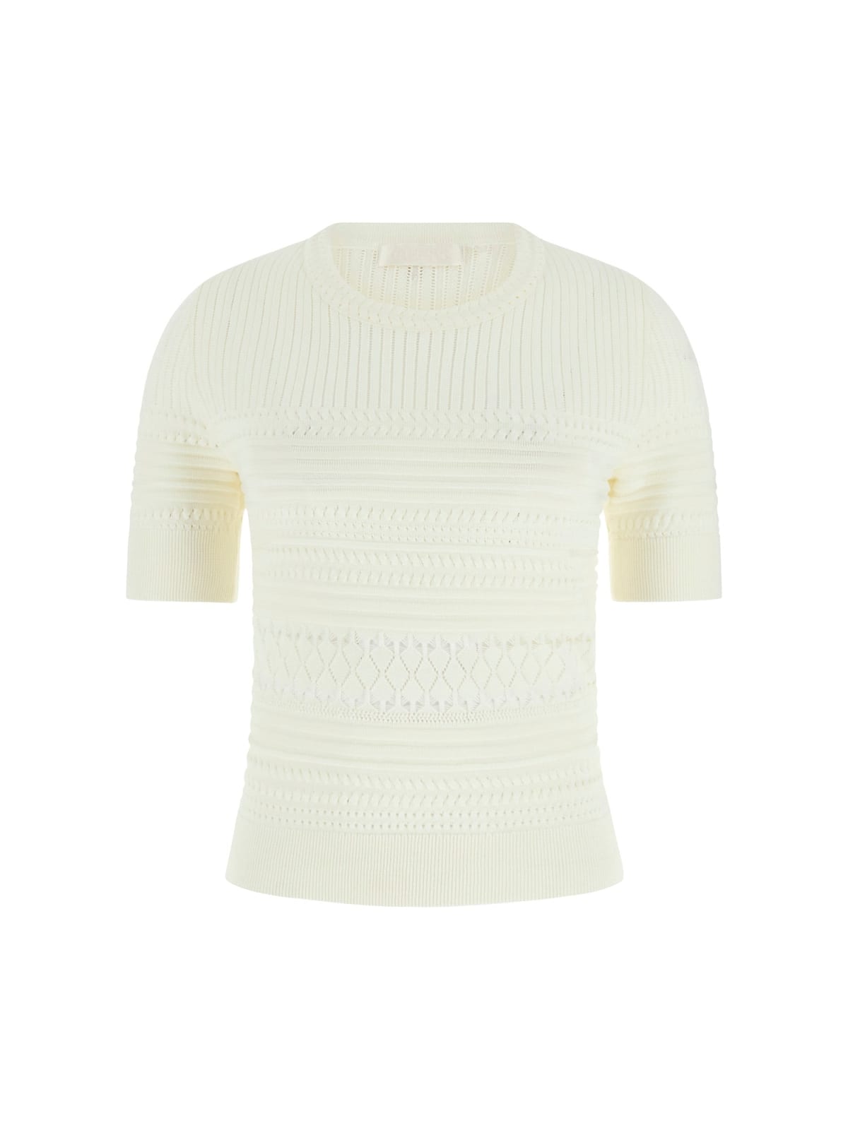 T-shirt Bianco GUESS W6GR16_Z0601_ G012 Donna 