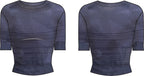 T-shirt Nero/blu GUESS W6GR16_Z0601_ G7P1 Donna 