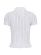 Polo Bianco GUESS W6GR25_Z0672_ G106 Donna 