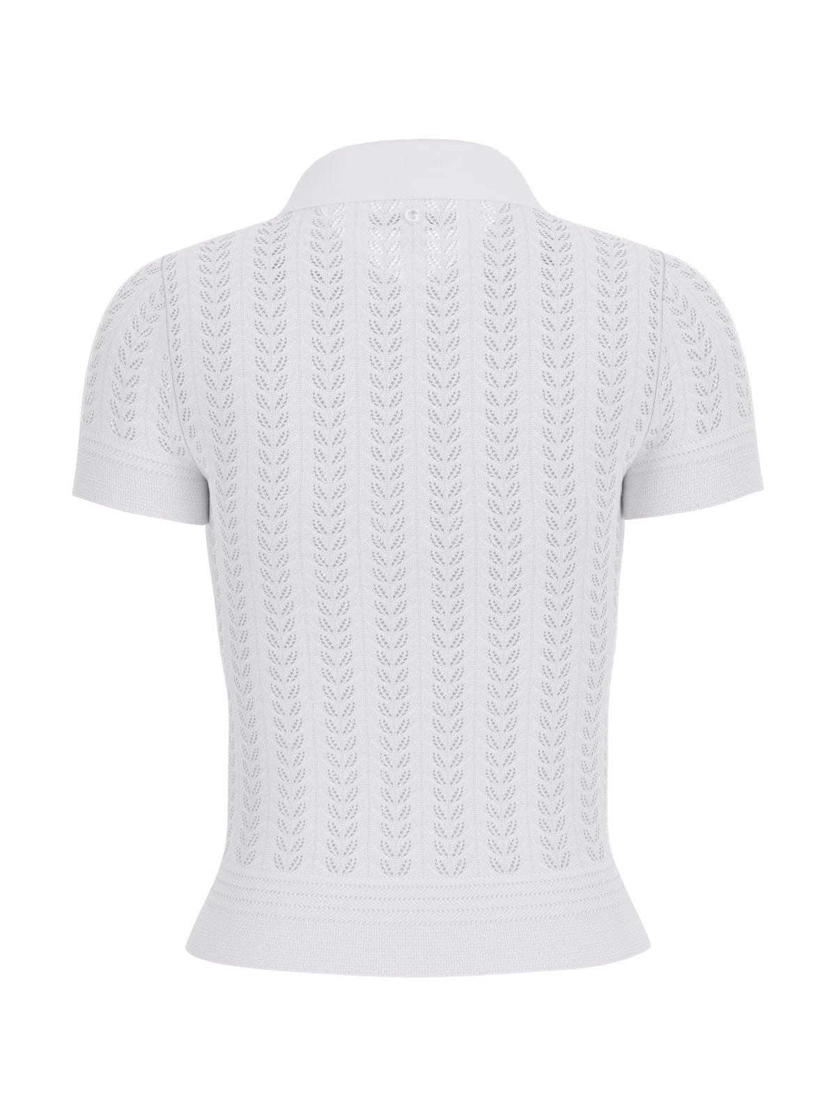 Polo Bianco GUESS W6GR25_Z0672_ G106 Donna 