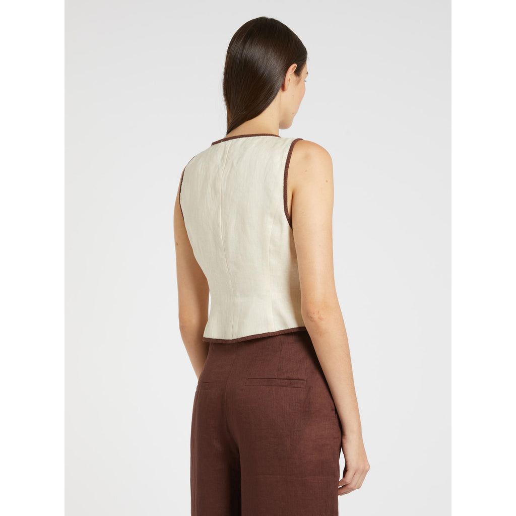 Gilet Bianco MARELLA AEROVIA 003 Donna 