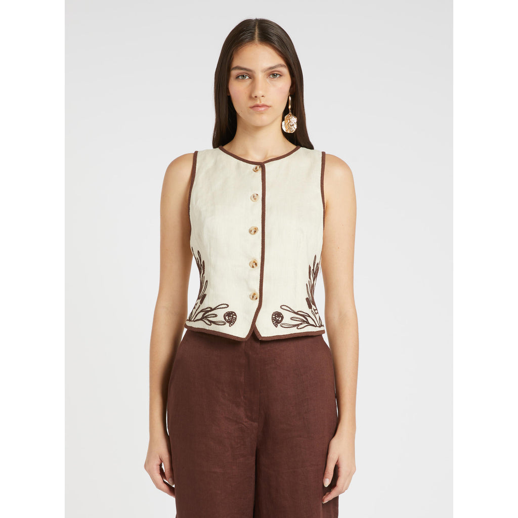 Gilet Bianco MARELLA AEROVIA 003 Donna 