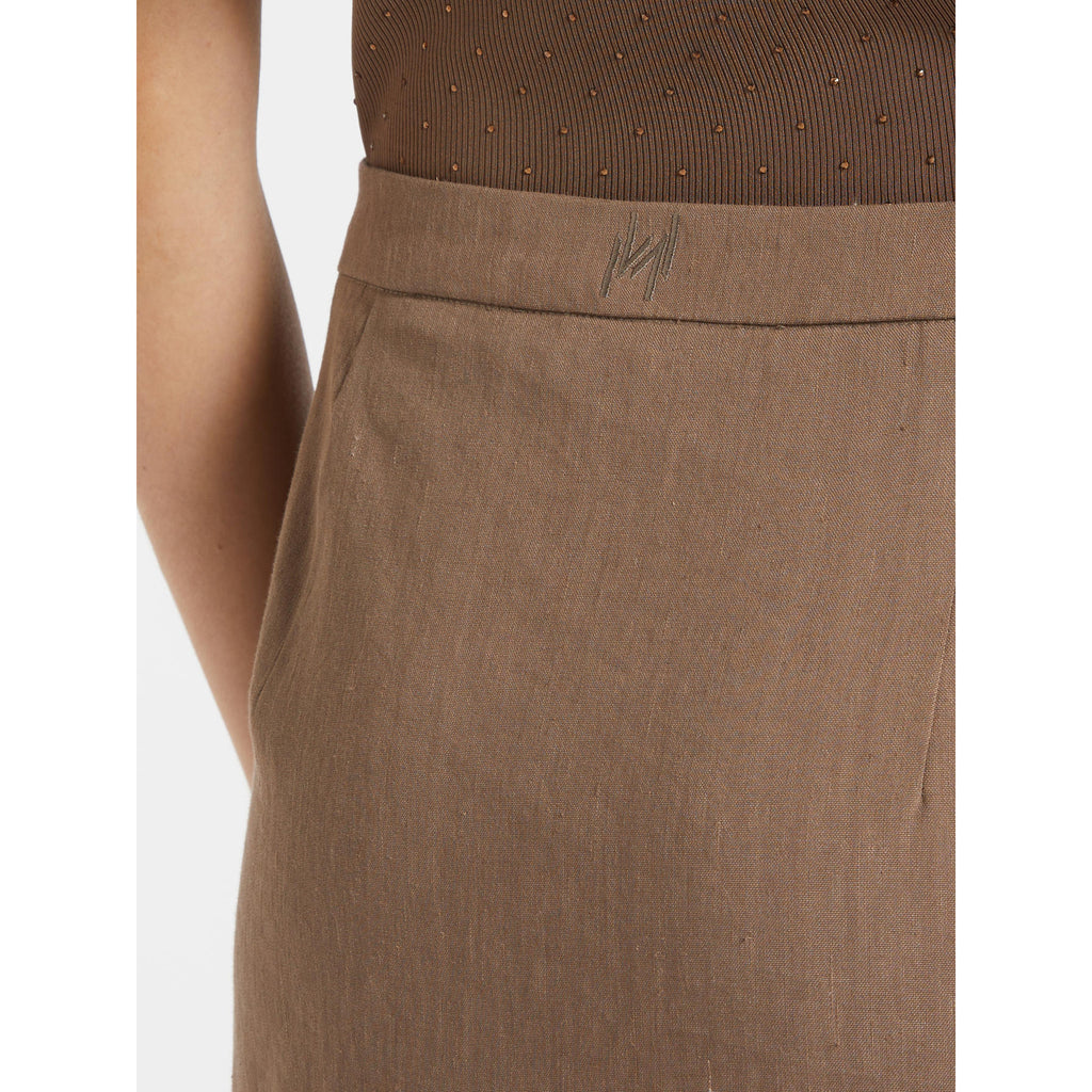 Gonna Marrone MARELLA FERITO 001 Donna 