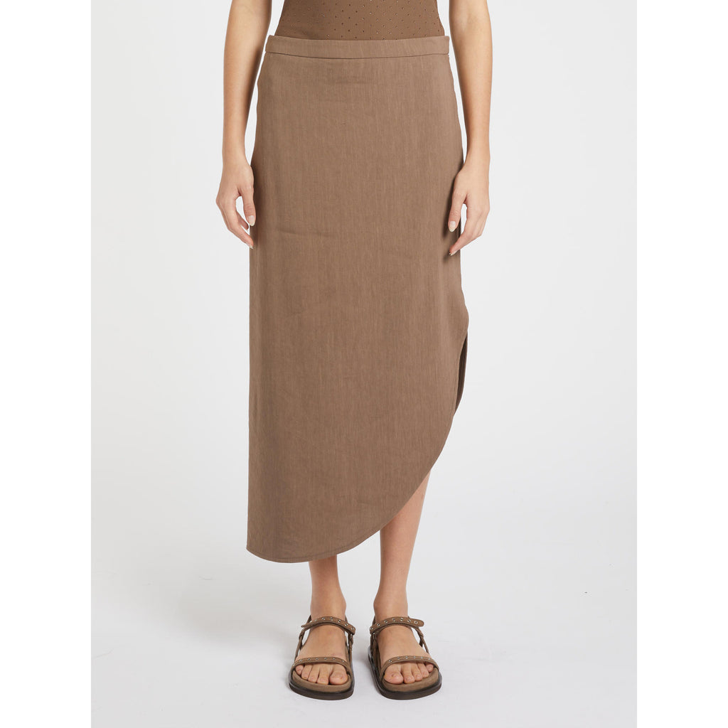 Gonna Marrone MARELLA FERITO 001 Donna 
