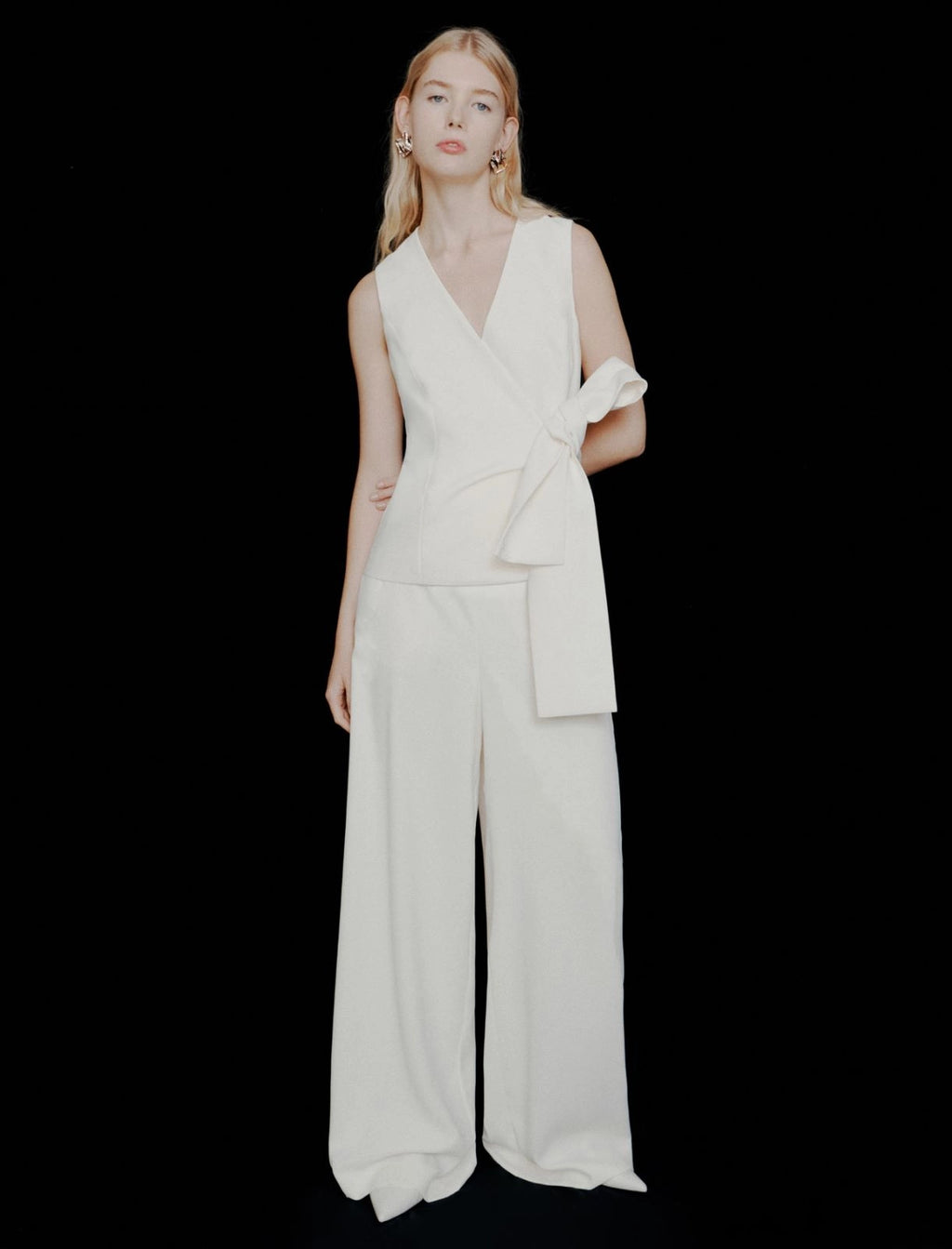 Gilet Bianco MARELLA art.365 LIRICA 002 Donna 