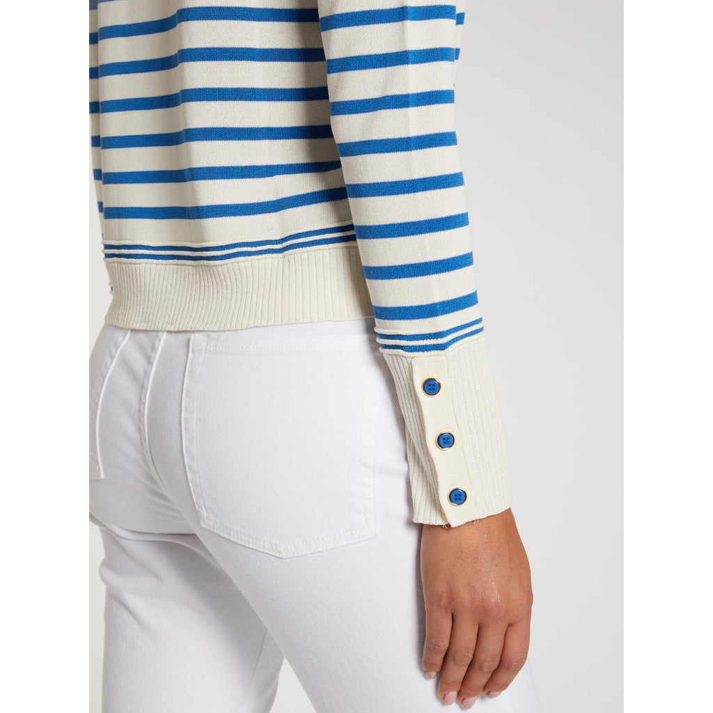 Maglia Bianco/blu PENNY BLACK BECO 007 Donna 
