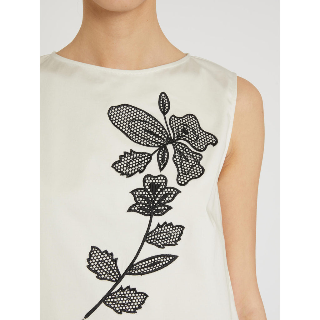 Top Bianco PENNY BLACK PATTO 001 Donna 