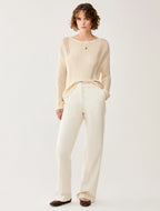 Pantalone Avorio PENNY BLACK PBBLATINO 001 Donna 