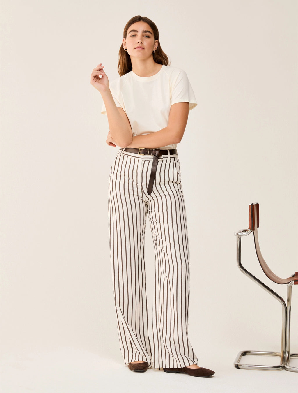 Pantalone Beige/marrone PENNY BLACK VILLA 005 Donna 