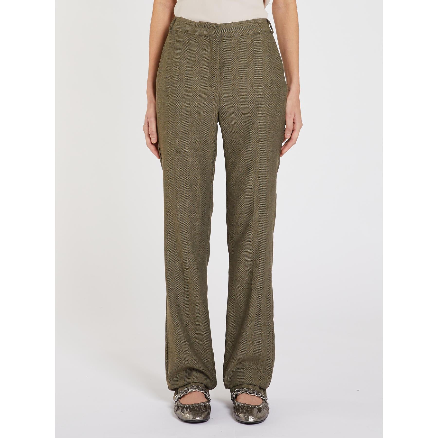 Pantalone Verde MARELLA EDISON 002 Donna 